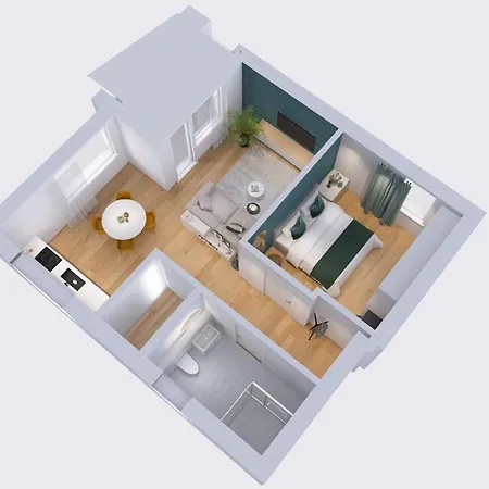 Apartmenthaus Am Kaiser-wilhelm-park דירה דטמולד