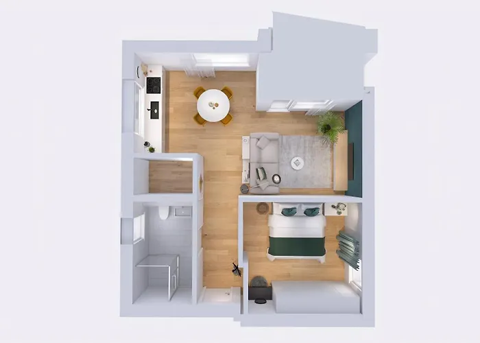 Appartement Apartmenthaus Am Kaiser-wilhelm-park *